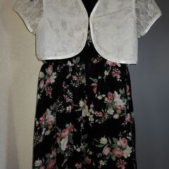 キャサリンコテージ　ワンピース+ボレロ130　H&Mシューズ