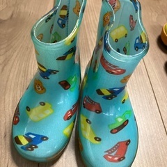 ミキハウス　長靴　レインシューズ　14cm キッズ　男の子　女の子の画像