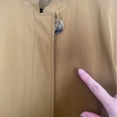お値下げ【BLACK BY MOUSSY】スタンドカラーコートの画像