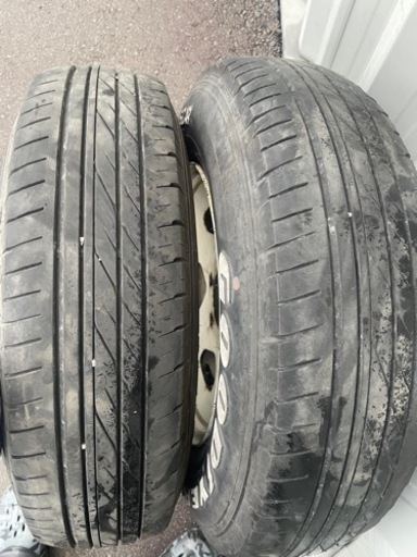ハイエース　6穴　ホイールタイヤセット　15インチ