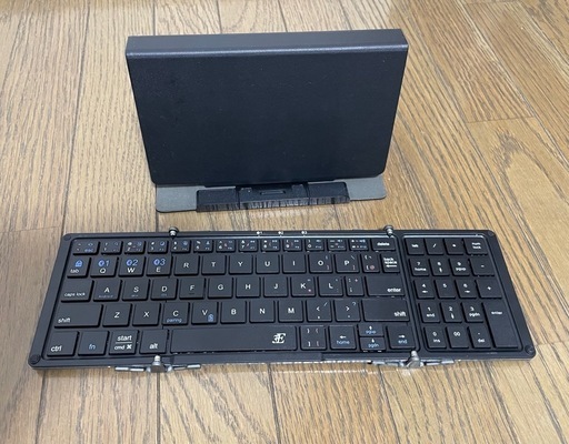 3Eワイヤレス 折りたたみ式キーボード