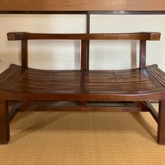 （受け渡し完了）ちょっとお洒落なシノワーズベンチ