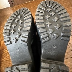 キッズ　革靴　サイズMの画像