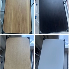 ニトリ　スチールラック2段（2個）と専用シート（4枚）の画像