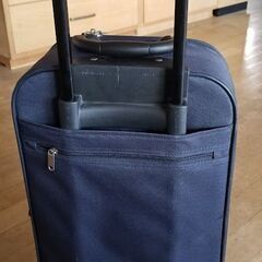 【EMINENT/エミネント 36L スーツケース】機内持ち込みできる1〜2泊用 キャンバス生地 ネイビー　紺●キャリーケース ビジネスの画像