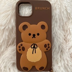iPhone14Plusクマちゃん携帯ケース☆の画像