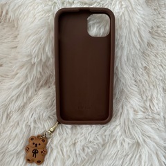 iPhone14Plusクマちゃん携帯ケース☆の画像