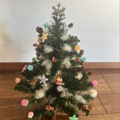 【決まりました】クリスマスツリー★オーナメントつき♪ 高さ33㎝...