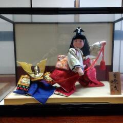 五月人形　暫　兜曳　〈決まりました〉