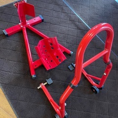 バイクスタンド　FRホイール用セット（〜中型バイク）