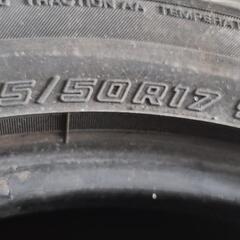 バリ溝　早い者勝ち　国産夏タイヤ　225 50 17 4本の画像