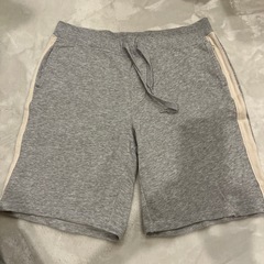 ユニクロ　メンズ　紳士用　スエットパンツ　短パンⓂ️ グレー