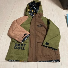 ベビードール冬用コートサイズ100