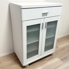 山善 食器棚 幅60.5 奥行39.5　高さ85cm YAMAZEN