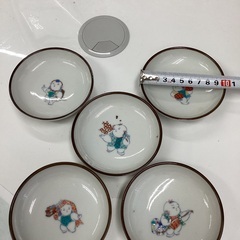 値引き　九谷焼　正峰窯　小皿5枚セットの画像