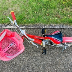 決まりました　子供　自転車　18インチ（左ブレーキ故障）の画像