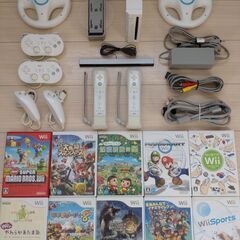 Nintendo　Wii　ゲームソフト　コントローラー セット　②