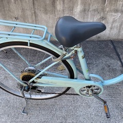 バレリアーノI マットブルー 26型 中古 自転車 買取 6段変速 の画像