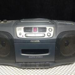 大幅値下げ中　早い者勝ち　aiwa 中古ラジカセ