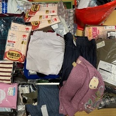 新品婦人服、紳士服、肌着