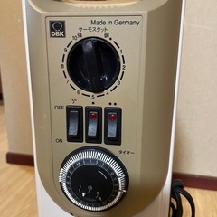 DBK 電気オイルヒーター　の画像