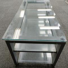 TVスタンドELECOM 透明の画像