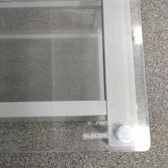 TVスタンドELECOM 透明の画像