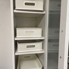 食器棚　スキマ家具、食品収納　30㎝巾　の画像