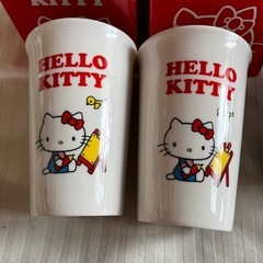 キティ　コップ2個、ペッパーミル　3点セット　新品の画像