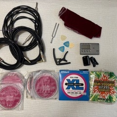 楽器　エレキベース周辺グッズ一式の画像