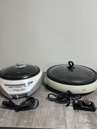 中古稼働品☆KOIZUMIグリル鍋KGP-1200 ホットプレートナショナルNF-HG36