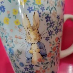 ピーターラビット柄コーヒーカップ