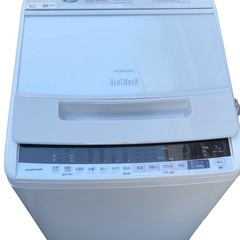 【7kg】HITACHI 全自動洗濯機　BW-V70EE7形　2020年製　⚪︎地域により無料宅配　　①‼️処分セール‼️✨高年式✨131番 TOSHIBA✨東芝電気洗濯機✨AW-45M7‼️