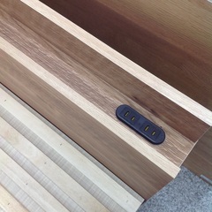 【シングルベッド】シングルベッド アイランド株式会社 檜すのこベッド 引き出し 大型引出 BOX チェストベッド  :ブラウンの画像