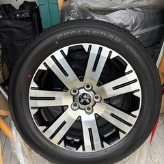 デリカd5新品未使用ホイールセット