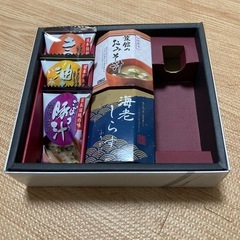 インスタント味噌汁andふりかけの画像