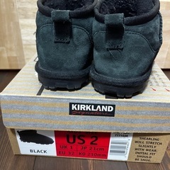 コストコ　カークランド　キッズアンクルブーツの画像