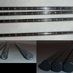 [11/4現在お渡し予定者あり]ダイソー(DAISO) ジョイントラック用棚II型(45cm*25cm) 3枚セット他(ポール・固定部品付) 中古の画像