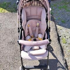 中古アップリカベビーカー