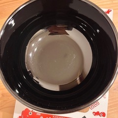 【未使用品】会津合成漆器　赤べこ柄の画像