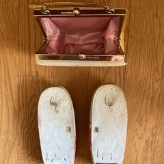 七五三女の子草履とバッグの画像