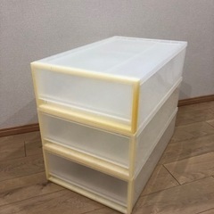 お話し中⚫︎難あり　無印良品　ポリプロピレン　衣装ケース