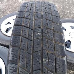 145/80R13　スタッドレスタイヤ　ホイール　ダイハツ純正　ブリジストン　ST30　鉄ホイールの画像