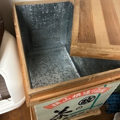 茶箱（着物など保管）　2つの画像