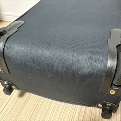 【お取引中】特小サイズ　スーツケース　布製の画像