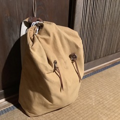 レトロ　小型キスリングザック