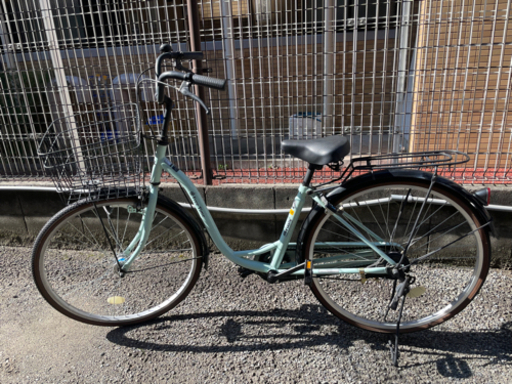 【調布駅お渡し】自転車_水色