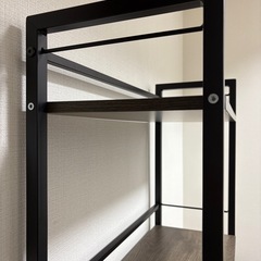 【美品】オープンラック 幅60 本棚 デスクサイド ラック の画像