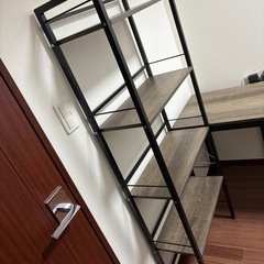 【美品】オープンラック 幅60 本棚 デスクサイド ラック の画像