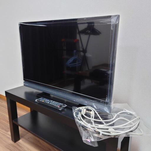 【セット販売】東芝(TOSHIBA) 液晶テレビ REGZA 32S21 [32インチ]  + IKEA LACK ラック テレビ台 ブラック